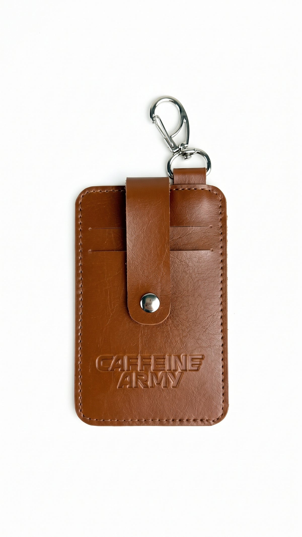 PORTA CARTÃO CHAVEIRO CAFFEINE
