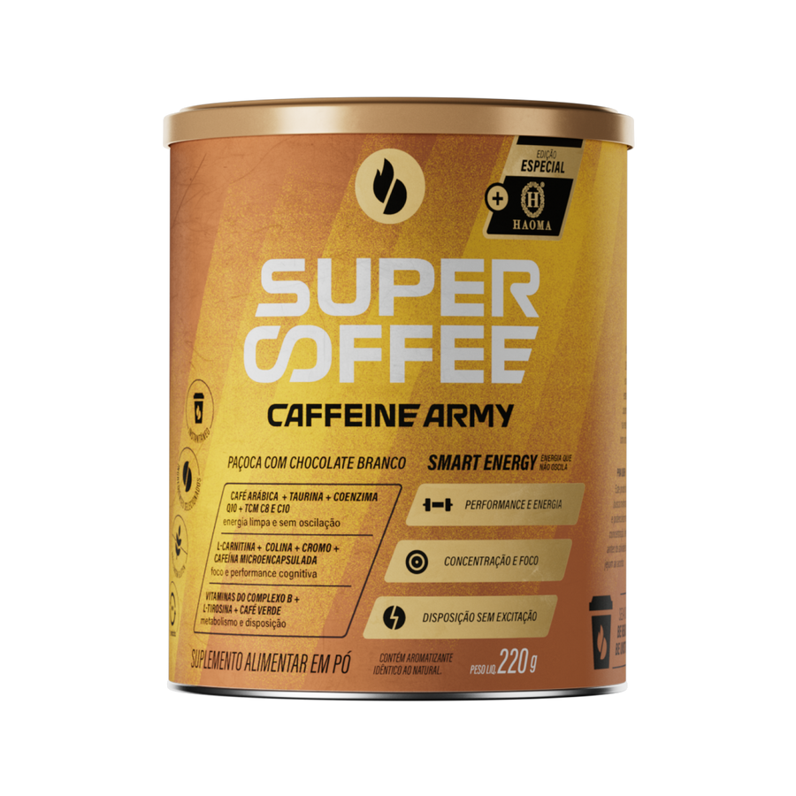 SuperCoffee Paçoca com Chocolate Branco 220g