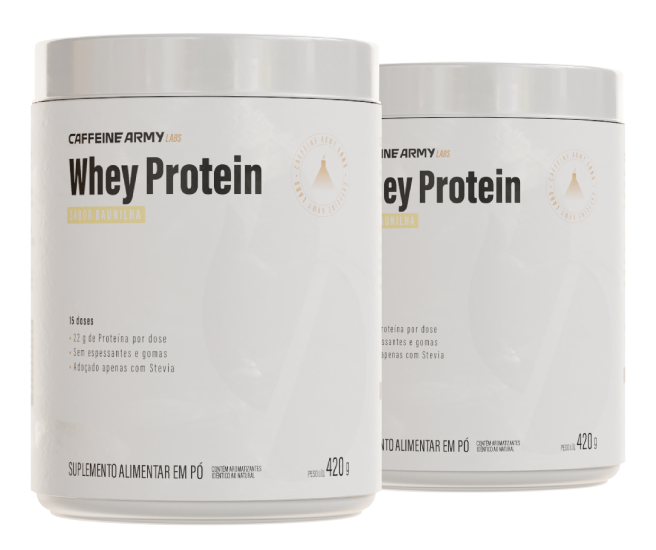 Whey Protein Baunilha - 30 doses