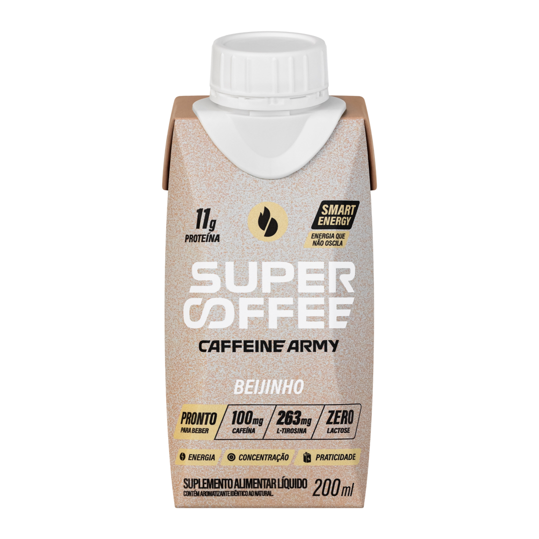 SuperCoffee Beijinho Pronto para Beber | Caffeine Army