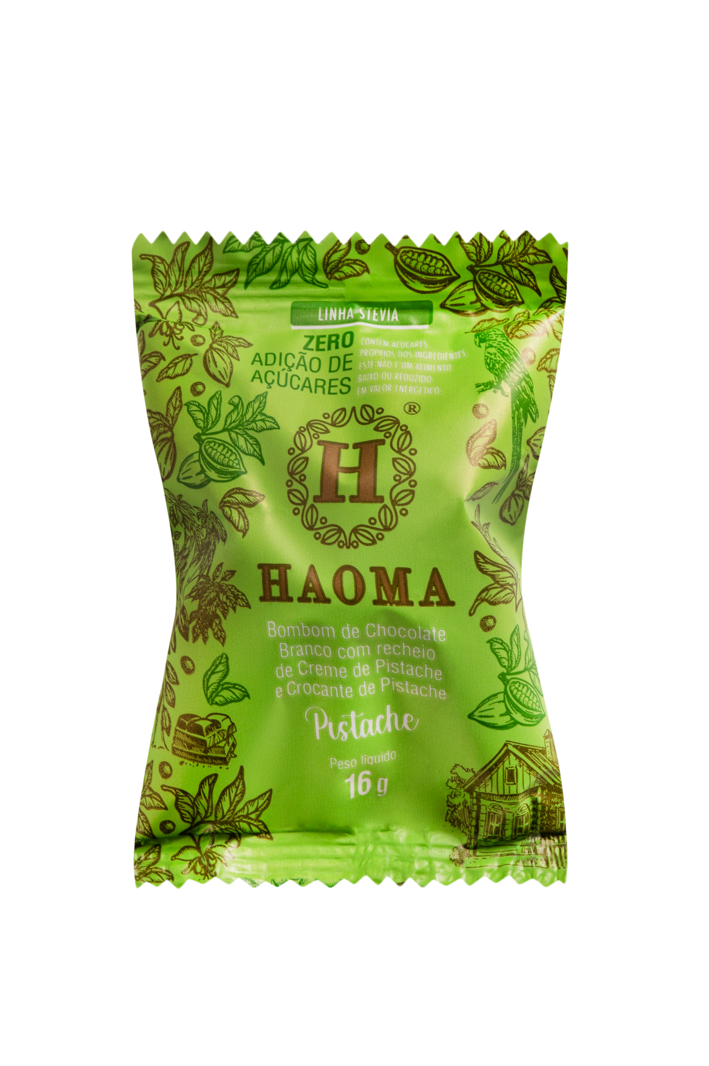 BOMBOM DE PISTACHE STEVIA HAOMA