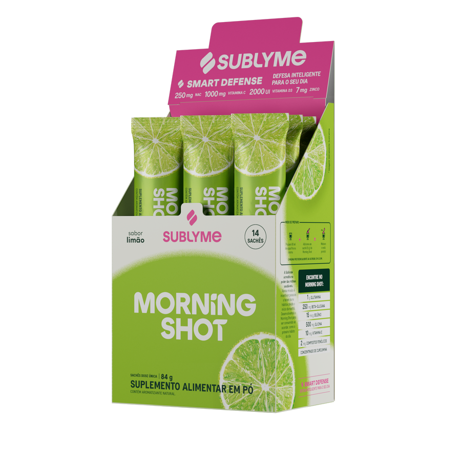Morning Shot Limão Travel Size (Brinde)