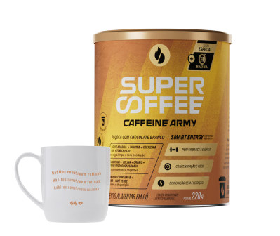 SuperCoffee Paçoca com Chocolate Branco 220g