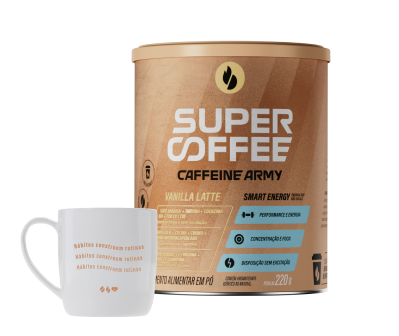 SuperCoffee Vanilla Latte 220g