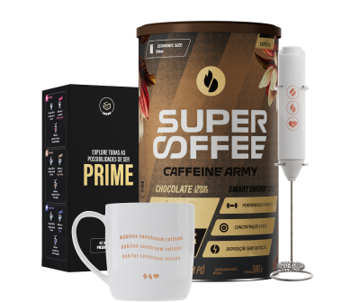 SuperCoffee Chocolate Língua de Gato 380g