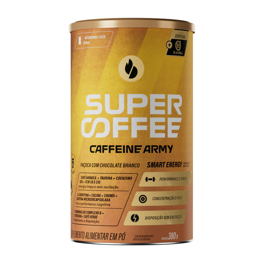 SuperCoffee Paçoca com Chocolate Branco 380g