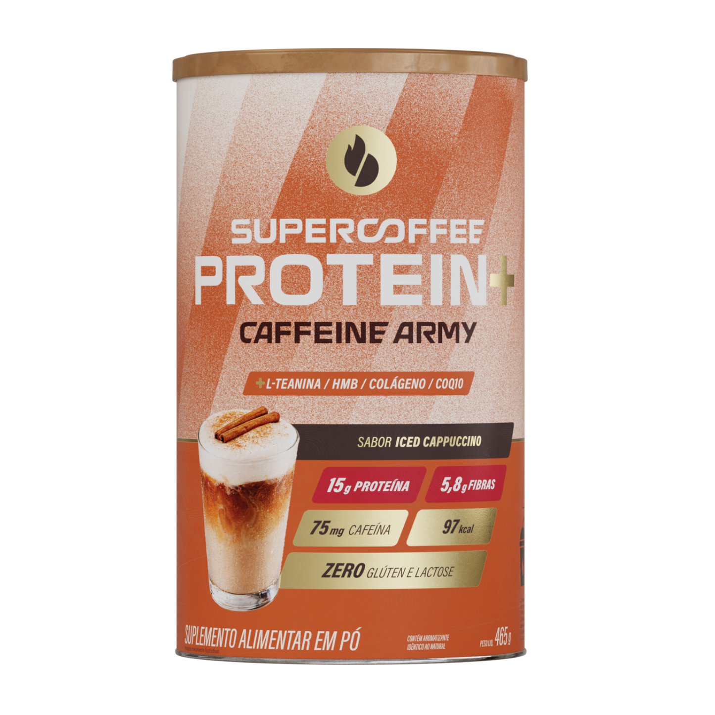 SuperCoffee Protein+ Iced Capuccino 465g
