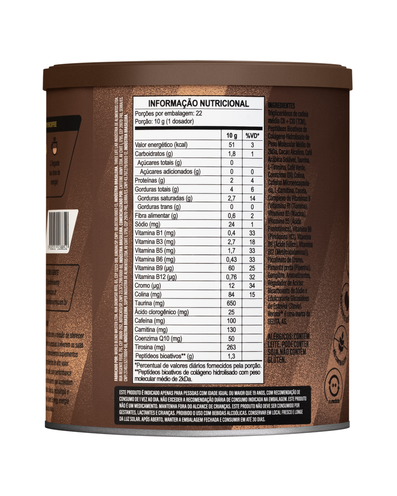 SuperCoffee Chocolate 220g – Caffeine Army