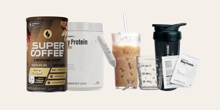 SuperCoffee e Whey Protein