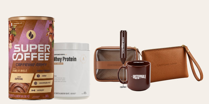SuperCoffee e Whey Protein