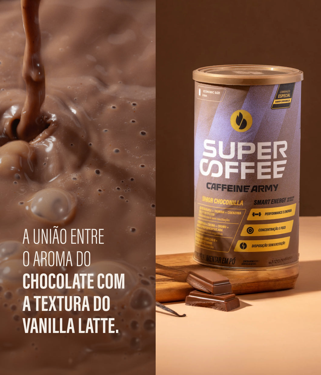 SuperCoffee Choconilla 380g | Caffeine Army