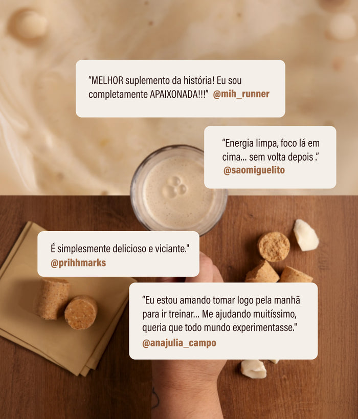 SuperCoffee Paçoca com Chocolate Branco 380g