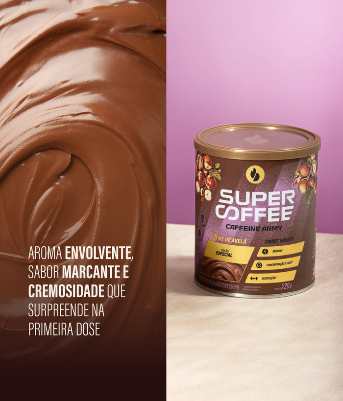 SuperCoffee Creme de Avelã 220g