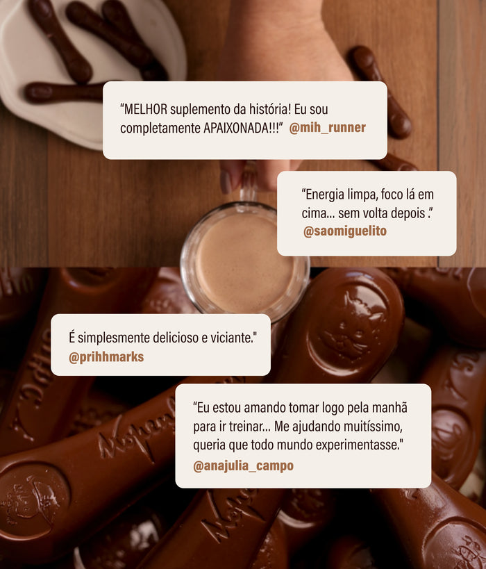 SuperCoffee Chocolate Língua de Gato 220g