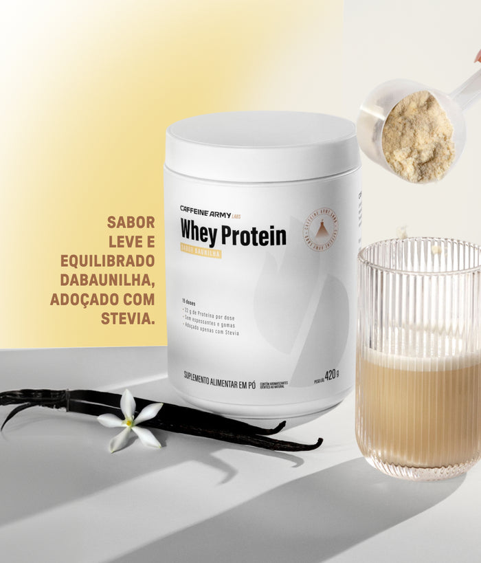 Whey Protein Baunilha 420g