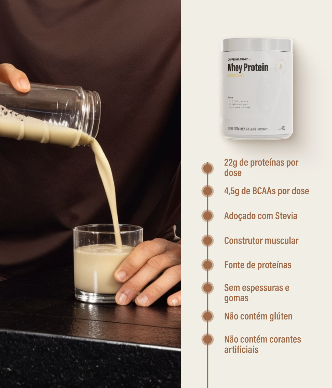 Whey Protein Baunilha 420g