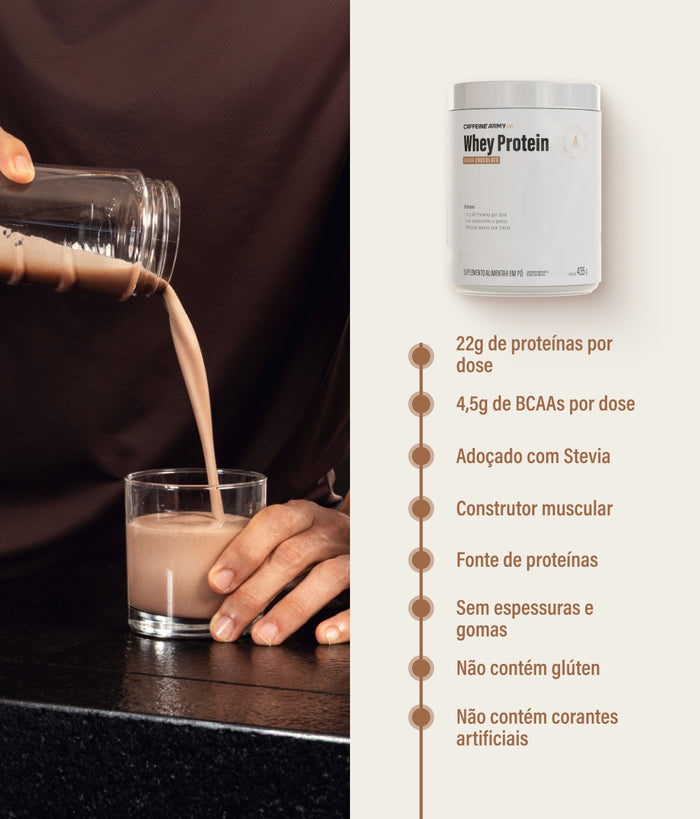 Whey Protein Chocolate 435g.