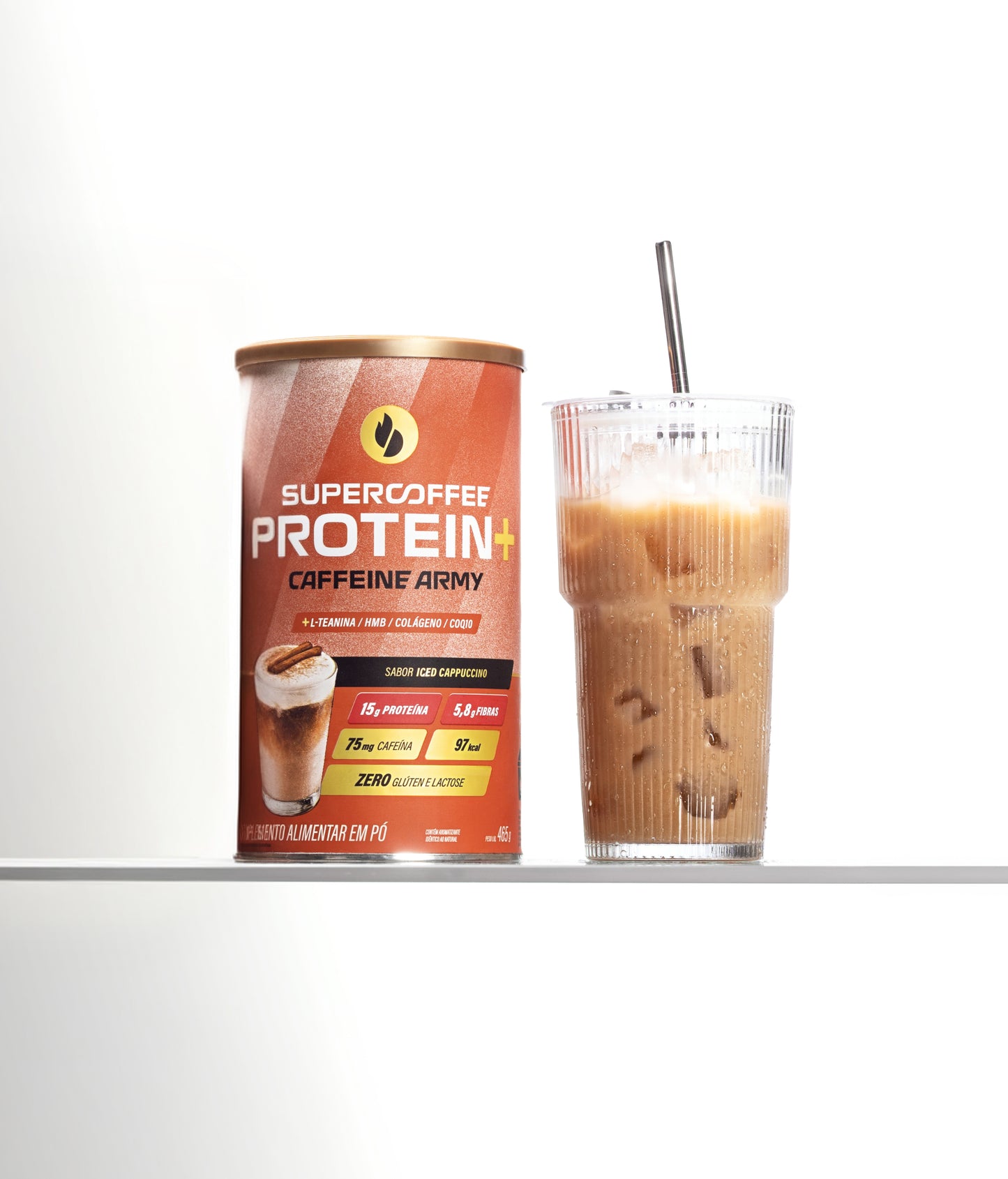 SuperCoffee Protein+ Iced Capuccino 465g