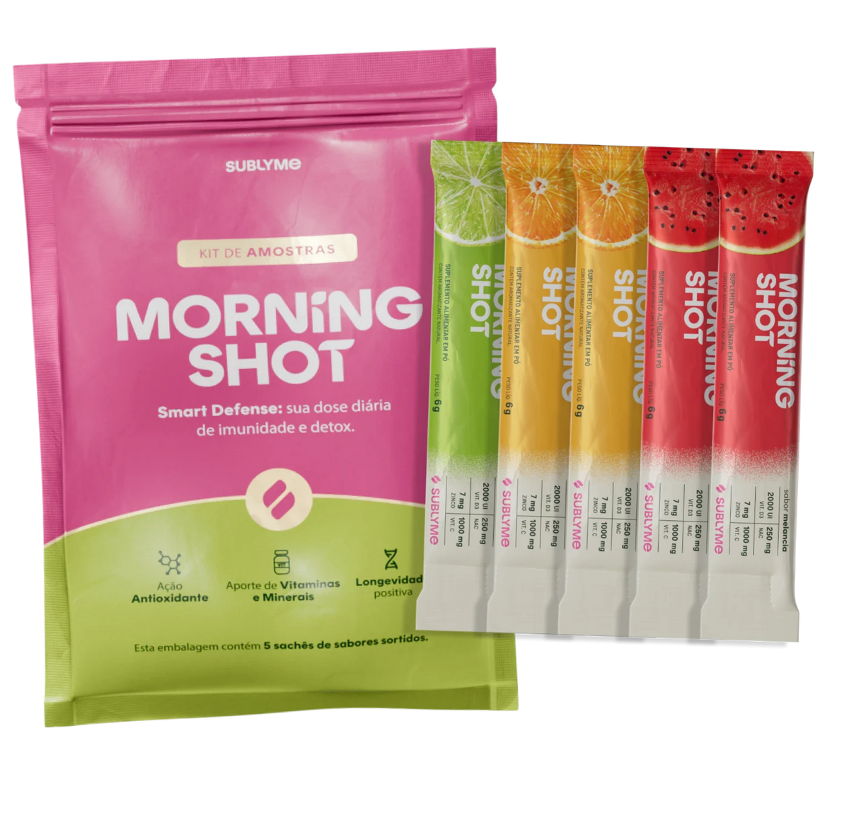 Kit de amostras Morning Shot