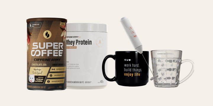 SuperCoffee e Whey Protein