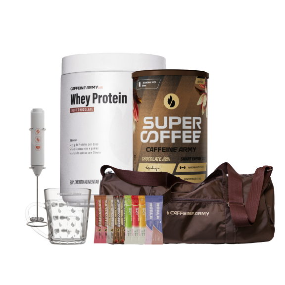 SuperCoffee e Whey Protein