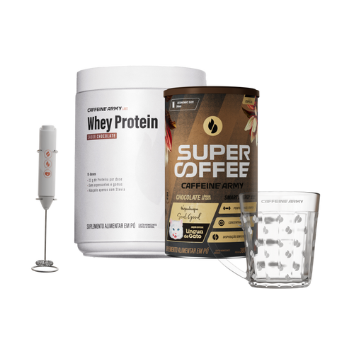 SuperCoffee e Whey Protein