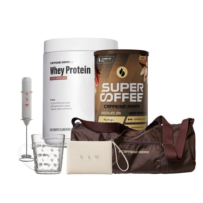SuperCoffee e Whey Protein