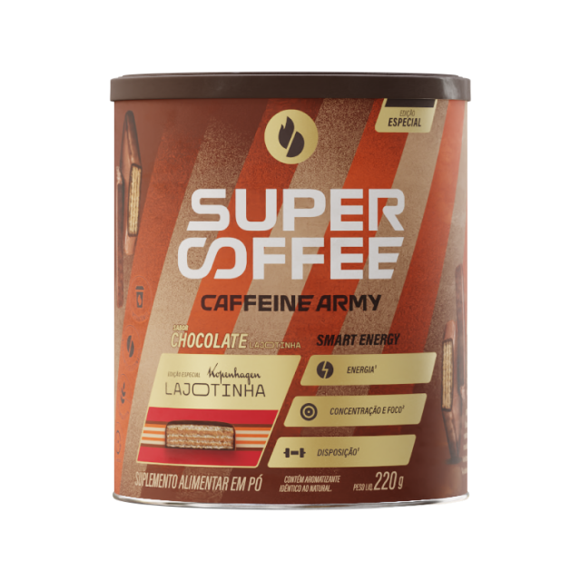 SUPERCOFFEE 220G LAJOTINHA CAFFEINE ARMY