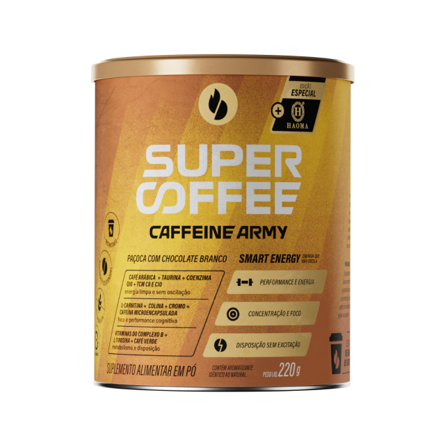 SuperCoffee Paçoca com Chocolate Branco 220g