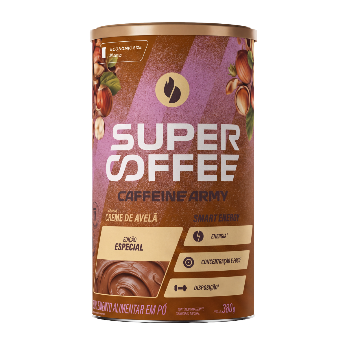SuperCoffee Creme de Avelã 380g