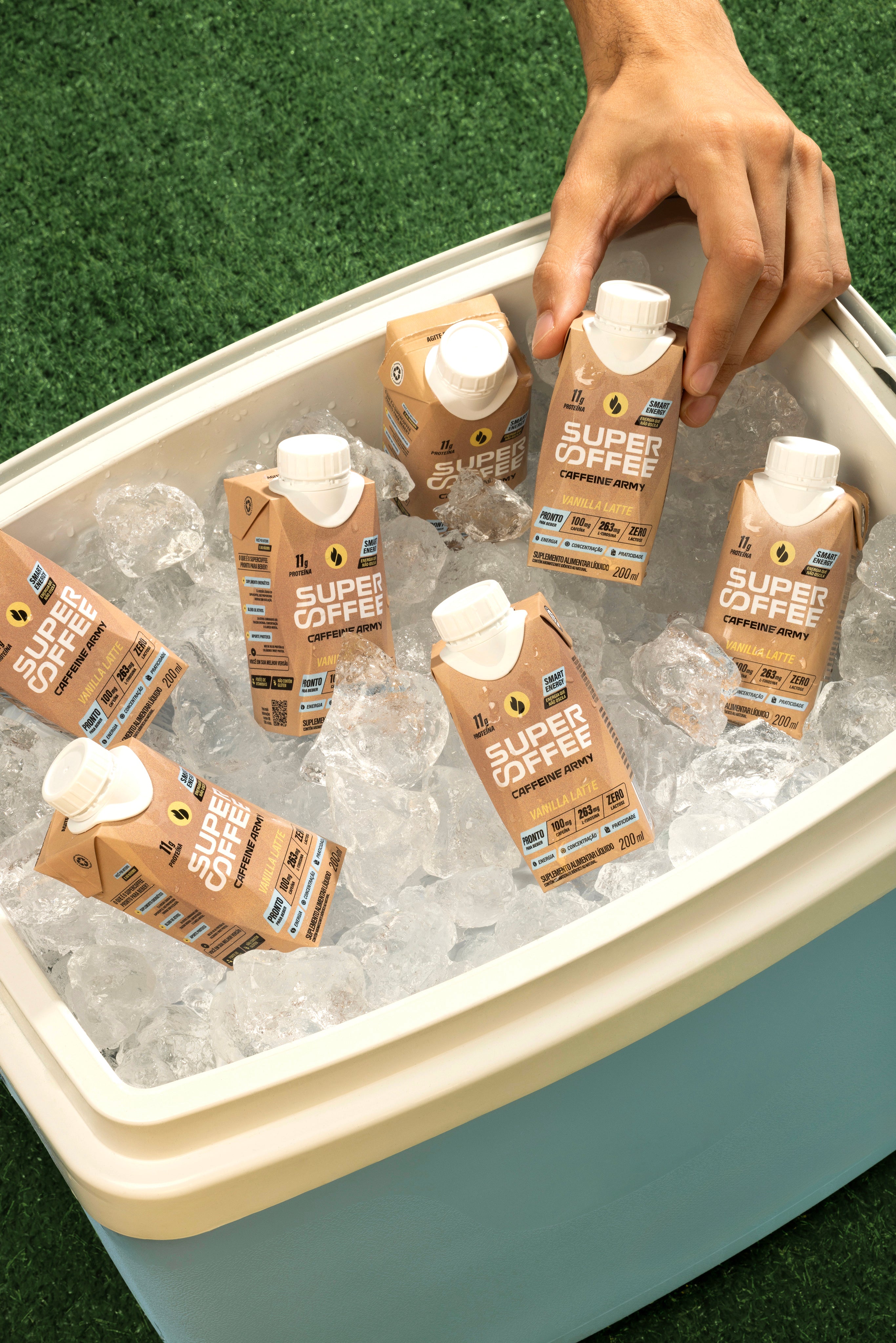SuperCoffee Vanilla Latte Pronto Para Beber | Caffeine Army